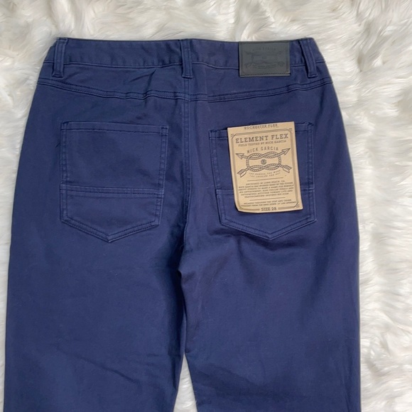 Men's Element Rochester Flex Navy Blue Nick Garcia Skateboarding Pants NWT - Picture 15 of 16
